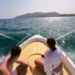 a couple on a boat