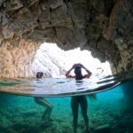 Two Girls in Marathonisi Cave