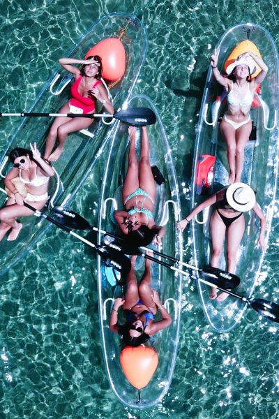 a group of Kayak Girls