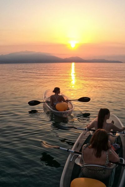 Clear Kayaks on Sunrise Tour